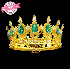 KRUNA MISS - Plastik - Zlato Zelena